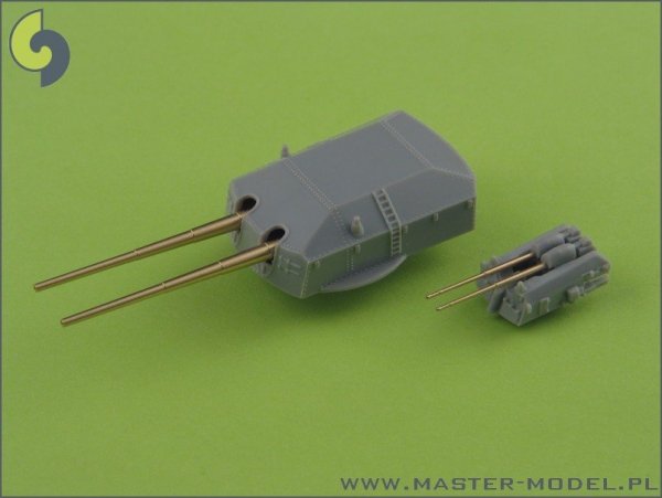 Master SM-350-043 Prinz Eugen armament - 203mm (8pcs), 105mm (12pcs) barrels