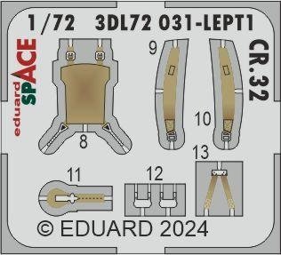 Eduard 3DL72031 CR.32 SPACE ITALERI 1/72