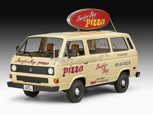Revell 67725 VW T3 Bus Surfer Boy - Stranger Things Model Set 1/25