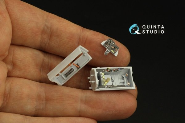Quinta Studio QD72049 Me-262A 3D-Printed &amp; coloured Interior on decal paper (Airfix) 1/72