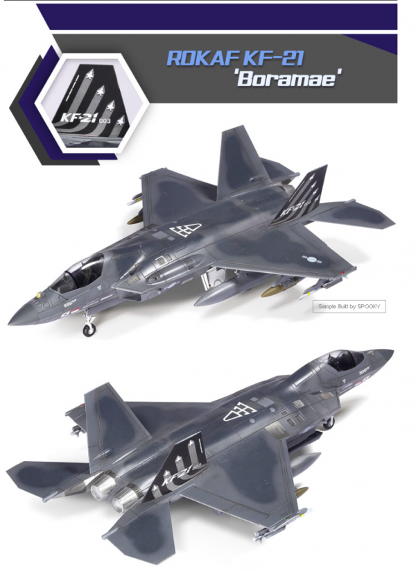 Academy 12585 ROKAF KF-21 Boramae 1/72