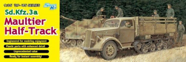 Dragon 6761 Sd.Kfz.3a Maultier Half Track (1:35)
