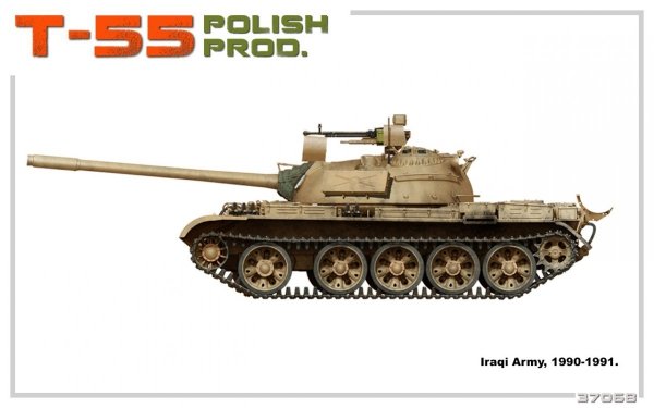 MiniArt 37068 T-55 POLISH PRODUCTION 1/35