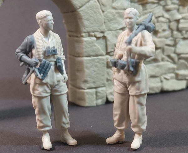 Panzer Art FI35-249 German fallschirmjager MG34 team set 1/35