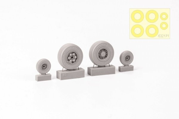 Eduard 632171 Tornado GR.4 wheels ITALERI 1/32