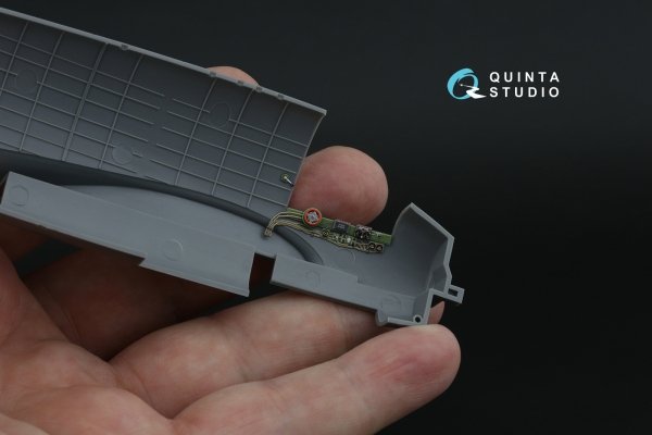 Quinta Studio QD+48554 Bristol Beaufighter Mk.VI 3D-Printed &amp; coloured Interior on decal paper (Tamiya) (with 3D-printed resin parts) 1/48
