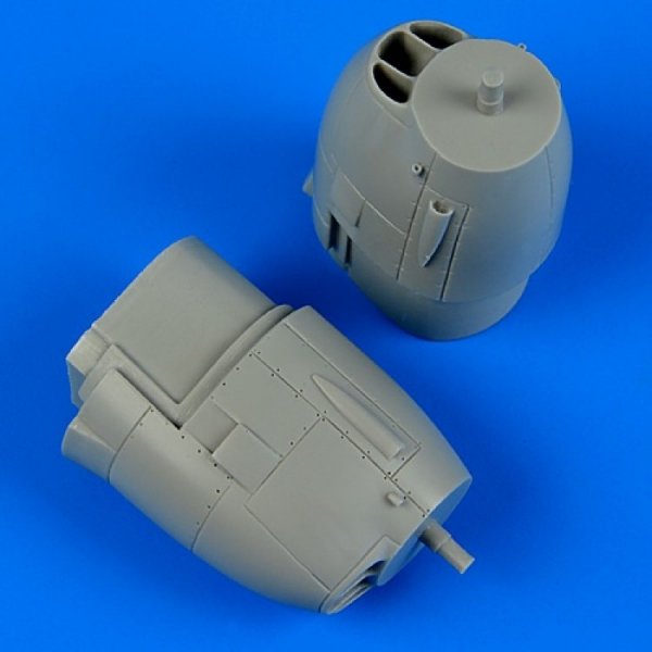 Quickboost QB72418 P-38 Lightning correct engine covers 1/72 Academy