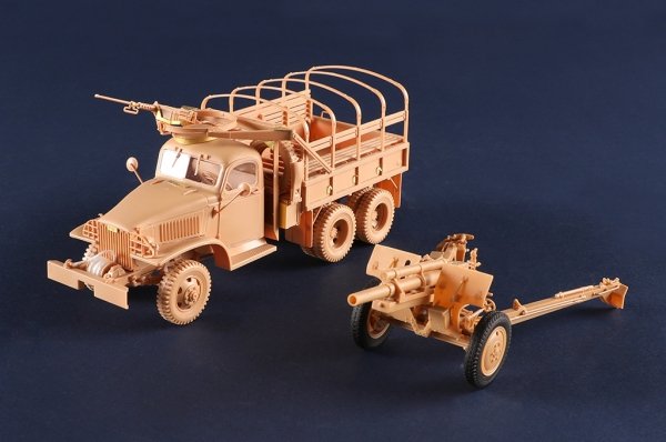 I Love Kit 63567 CCKW-352 with M2A1 105MM Howitzer - Machine Gun Turret Version 1/35