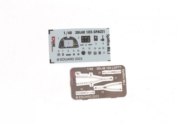 Eduard 3DL48102 Spitfire Mk. I SPACE TAMIYA 1/48