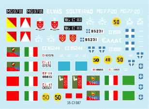 Star Decals 35-C1087 M47 Patton 3 1/35