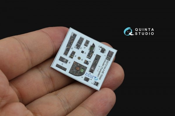 Quinta Studio QD72144 A-6E TRAM Intruder 3D-Printed &amp; coloured Interior on decal paper (Trumpeter) 1/72