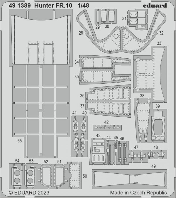 Eduard BIG49392 Hunter FR.10 AIRFIX 1/48