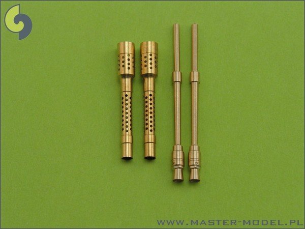 Master AM-24-003 German aircraft machine gun MG 131 barrels (2pcs) (1:24)