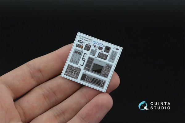 Quinta Studio QD35166 МН-60R Seahawk 3D-Printed &amp; coloured Interior on decal paper (Kitty Hawk) 1/35