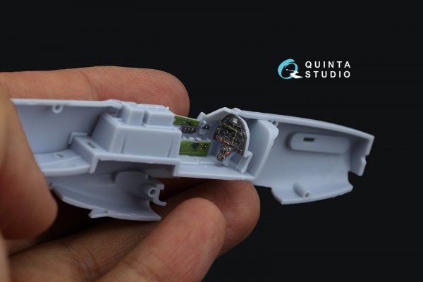 Quinta Studio QD72140 P-51D late 3D-Printed coloured Interior on decal paper (Airfix) 1/72