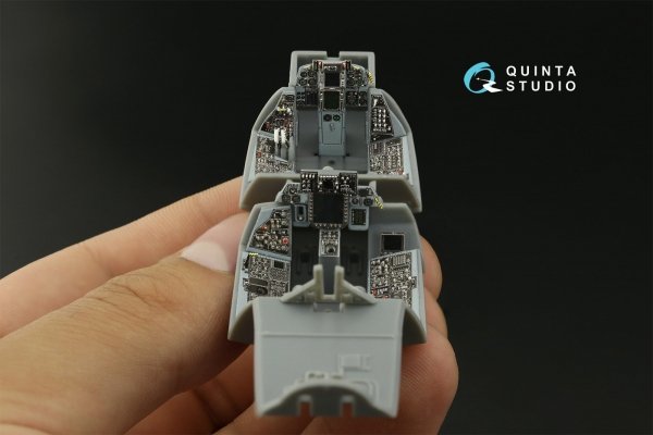 Quinta Studio QDS-48396 F-14B 3D-Printed coloured Interior on decal paper (Hobby Boss) (Small version) 1/48