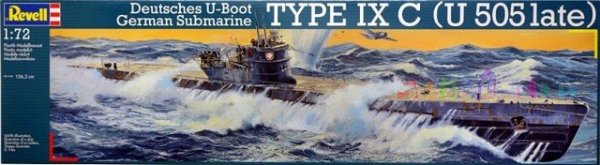 Revell 05114 German Submarine Type IX C (1:72)