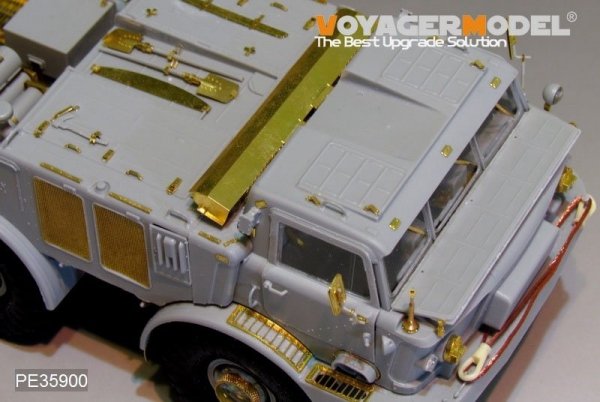 Voyager Model PE35900 Modern Russian 9P140 TEL of 9K57 Uragan(BM-27) MLRS Basic For TRUMPETER 1/35