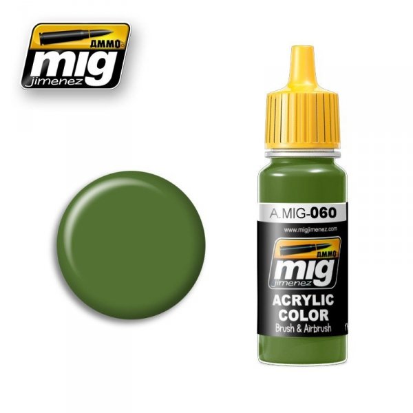 AMMO of Mig Jimenez 0060 Pale GREEN