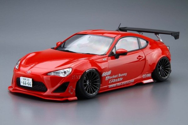 Aoshima 06186 Toyota 86 '12 GReddy&amp;Rocket Bunny Enkei Ver. (Toyota) 1/24