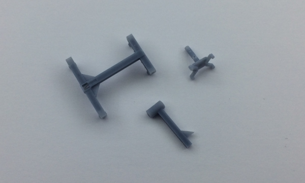 Yamamoto Model Parts YMPGAR6 Stojak na silnik 1/24