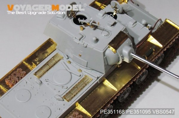 Voyager Model PE351168B WWII Russian KV-1 Mod.1942 Basic（B ver include Gun Barrel）(For TRUMPETER 09597) 1/35