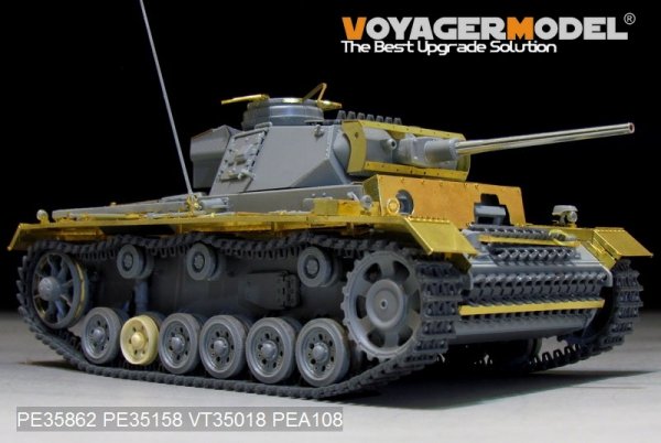 Voyager Model PE35862 WWII German Pz.KPfw.III Ausf.L basic For DRAGON 6387 1/35