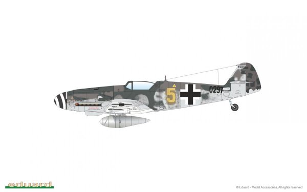 Eduard 82119 Bf 109G-10 Mtt Regensburg 1/48