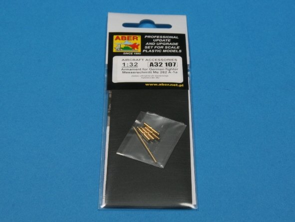 Aber A32107 Armament for german fighter Me 262 A-1a (1:32)