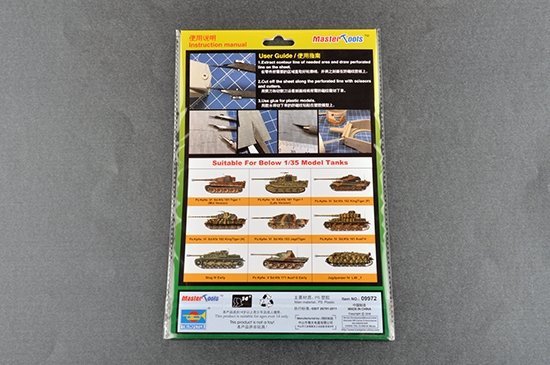 Trumpeter 09972 Zimmerit Plastic Sheet 1/35