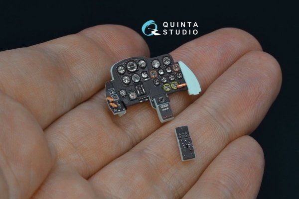 Quinta Studio QD32069 Me 262A 3D-Printed &amp; coloured Interior on decal paper (Revell) 1/32
