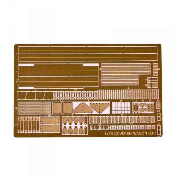 AK Interactive AK35502 GERMAN RAILWAY COVERED G10 WAGON GEDECKTER GÜTERWAGEN G10 1/35