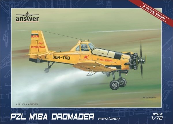 Answer AA72050 PZL M18A Dromader RWPG (CMEA) 1/72