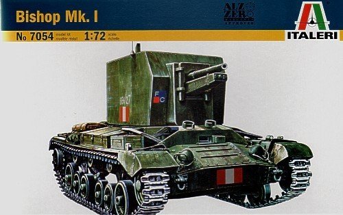 Italeri 7054 Bishop I SP Gun (1:72)