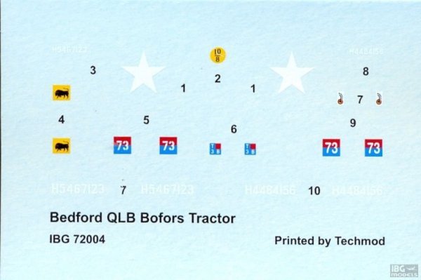 IBG 72004 Bedford QLB Bofors Gun Tractor 1/72