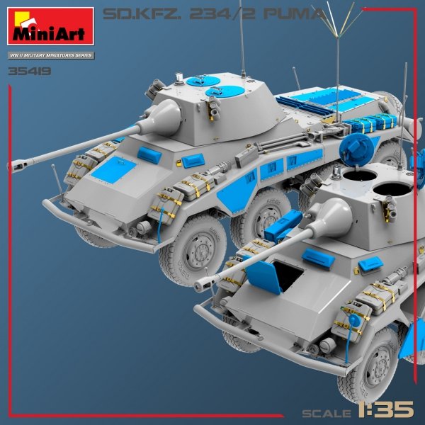MiniArt 35419 SD.KFZ.234/2 PUMA 1/35