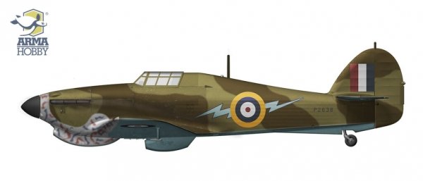 Arma Hobby 40016 Hurricane Mk I Trop 1/48