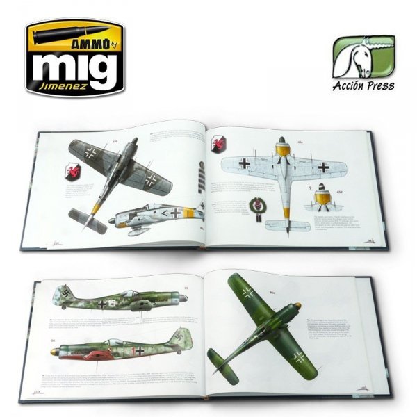 AMMO of Mig Jimenez EURO0020 FOCKE WULF FW 190 &amp; TA 152 (English)