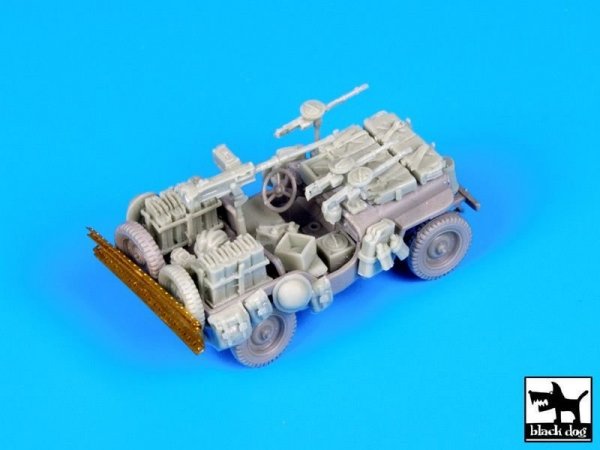 Black Dog T72063 British SAS jeep North Africa 1942 for Dragon 1/72