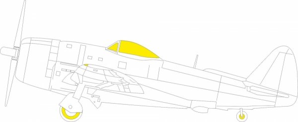 Eduard BIG49410 P-47D-30 MINIART 1/48