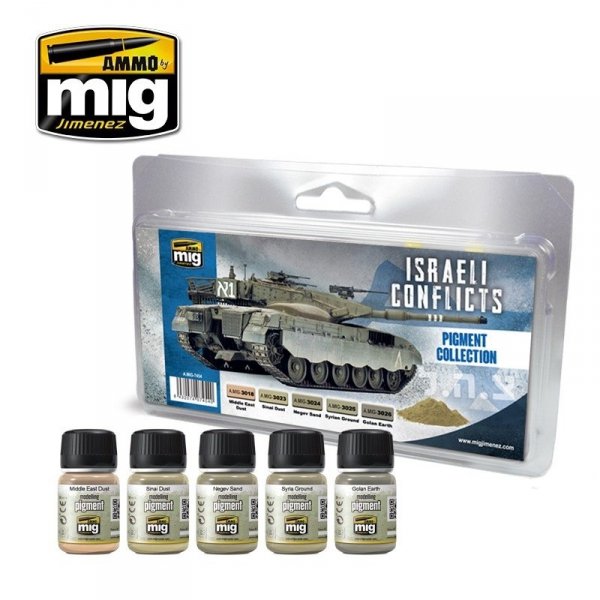 Ammo of Mig 7454 Israeli Conflicts Pigments Collection
