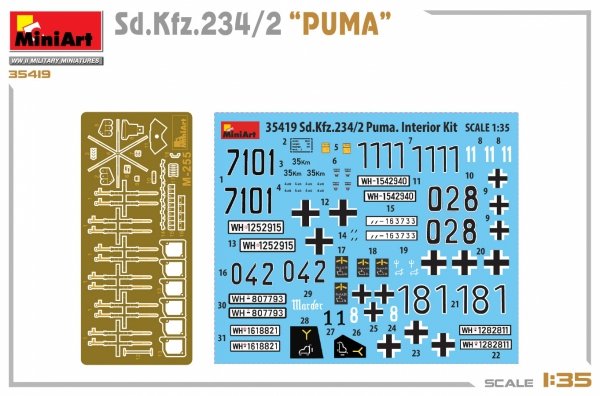 MiniArt 35419 SD.KFZ.234/2 PUMA 1/35