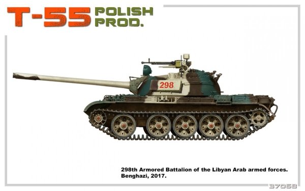 MiniArt 37068 T-55 POLISH PRODUCTION 1/35