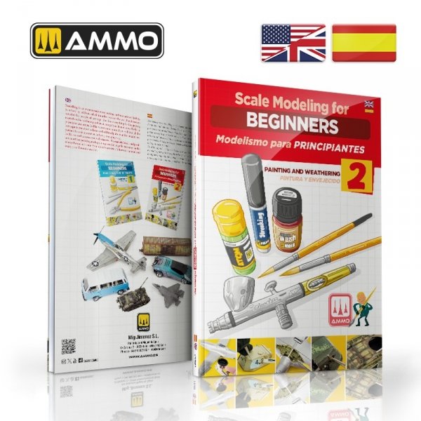 Ammo by Mig 6301 Scale Modeling for Beginners Vol. 2: Paint &amp; Weathering (Bilingual)