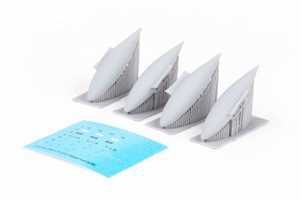 Eduard 672376 P-51D 165gal fuel tanks PRINT EDUARD 1/72