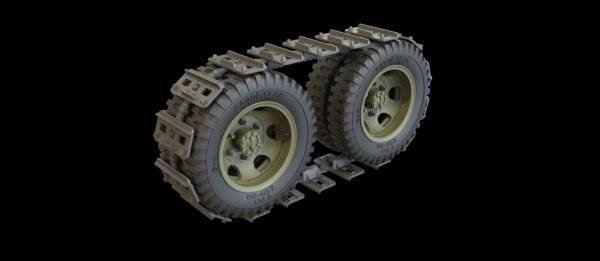 Panzer Art RE35-448 Studebacker wheels with mud tracks 1/35
