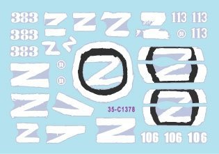Star Decals 35-C1378 War in Ukraine # 7 BMP-1 1/35
