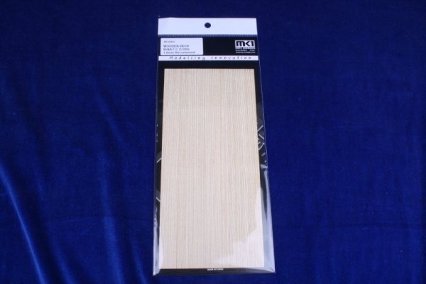 MK1 Design MD-00003 WOODEN DECK SHEET C 1.0mm Recommand 1/350