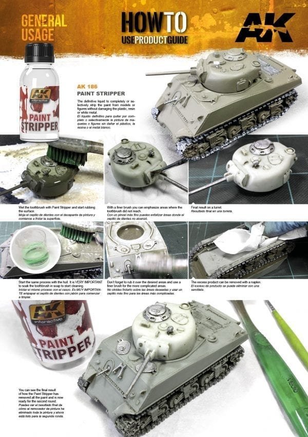 AK Interactive AK11586 PAINT STRIPPER 250ML