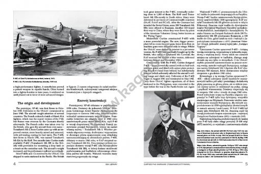 Kagero 19010 Curtiss P-40 Warhawk (Tomahawk/Kittyhawk) EN/PL